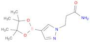 3-(4-(4,4,5,5-tetramethyl-1,3,2-dioxaborolan-2-yl)-1H-pyrazol-1-yl)propanamide