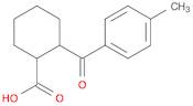 CIS-2-(4-METHYLBENZOYL)-1-CYCLOHEXANECARBOXYLIC ACID, 99