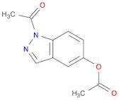 1-Acetyl-1H-indazol-5-yl acetate