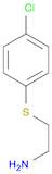 2-((4-Chlorophenyl)thio)ethanamine