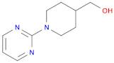 4-Piperidinemethanol,1-(2-pyrimidinyl)-