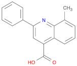 8-METHYL-2-PHENYLQUINOLINE-4-CARBOXYLIC ACID