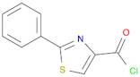 4-Thiazolecarbonylchloride, 2-phenyl-