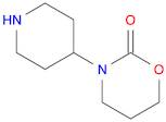 3-(Piperidin-4-yl)-1,3-oxazinan-2-one