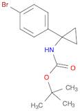 t-Butyl 1-(4-bromophenyl)cyclopropylcarbamate