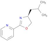 Pyridine, 2-[4,5-dihydro-4-(2-methylpropyl)-2-oxazolyl]-, (S)-