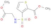 Methyl 3-(N-(2-methoxy-2-oxoethyl)sulfamoyl)thiophene-2-carboxylate