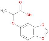 Propanoic acid, 2-(1,3-benzodioxol-5-yloxy)-