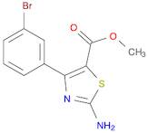 Methyl 2-amino-4-(3-bromophenyl)thiazole-5-carboxylate