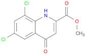 Methyl 6,8-dichloro-4-oxo-1,4-dihydroquinoline-2-carboxylate