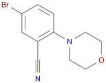 5-Bromo-2-(morpholino)benzonitrile