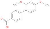 2',4'-Dimethoxy-[1,1'-biphenyl]-4-carboxylic acid