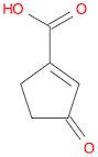 3-Oxocyclopent-1-enecarboxylic acid