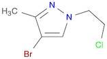 4-BROMO-1-(2-CHLOROETHYL)-3-METHYL-1H-PYRAZOLE