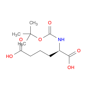 Hexanedioic acid, 2-[[(1,1-dimethylethoxy)carbonyl]amino]-, (R)-