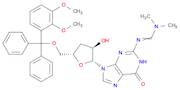 5'-O-(DIMETHOXYTRITYL)-N2-(DIMETHYLAMINOMETHYLIDENE)-3'-DEOXYGUANOSINE