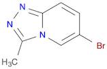 6-Bromo-3-methyl-[1,2,4]triazolo[4,3-a]pyridine