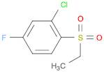 2-Chloro-1-(ethylsulfonyl)-4-fluorobenzene