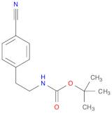 tert-Butyl 4-cyanophenethylcarbamate