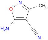 5-Amino-3-methylisoxazole-4-carbonitrile