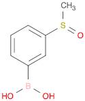 3-METHYLSULFINYLPHENYLBORONIC ACID