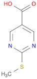 2-(METHYLTHIO)-5-PYRIMIDINECARBOXYLIC ACID