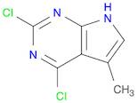 2,4-Dichloro-5-methyl-7H-pyrrolo[2,3-d]pyrimidine