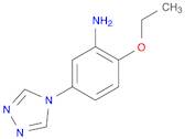 2-ETHOXY-5-(4H-1,2,4-TRIAZOL-4-YL)ANILINE