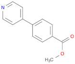 Methyl 4-(pyridin-4-yl)benzoate