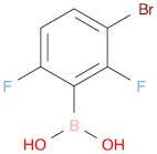 3-Bromo-2,6-difluorobenzeneboronic acid