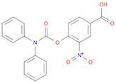 4-((Diphenylcarbamoyl)oxy)-3-nitrobenzoic acid