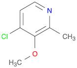 4-Chloro-3-methoxy-2-methylpyridine