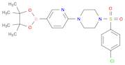 2-[4-(4-Chlorophenylsulfonyl)piperazin-1-yl]pyridine-5-boronic acid, pinacol ester