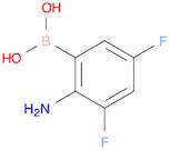 (2-Amino-3,5-difluorophenyl)boronic acid