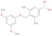 3,5-DIMETHYL-4-(3',5'-DIMETHOXYBENZYLOXY)PHENYLBORONIC ACID