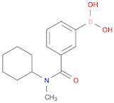 (3-(Cyclohexyl(methyl)carbamoyl)phenyl)boronic acid