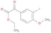 ETHYL 3-FLUORO-4-METHOXYBENZOYLFORMATE