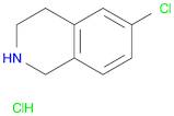 6-Chloro-1,2,3,4-tetrahydroisoquinoline hydrochloride