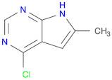 4-Chloro-6-methyl-7H-pyrrolo[2,3-d]pyrimidine