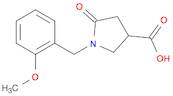 1-(2-METHOXY-BENZYL)-5-OXO-PYRROLIDINE-3-CARBOXYLIC ACID