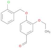 Benzaldehyde,4-[(2-chlorophenyl)methoxy]-3-ethoxy-