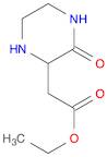 Ethyl 2-(3-oxopiperazin-2-yl)acetate