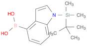 1-(TERT-BUTYLDIMETHYLSILYL)-1H-INDOLE-4-BORONIC ACID 98