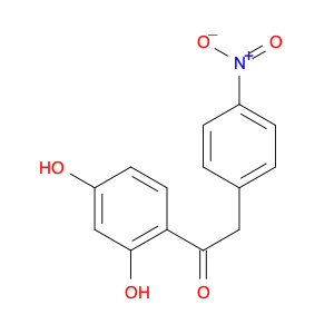 1-(2,4-Dihydroxyphenyl)-2-(4-nitrophenyl)ethanone