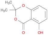 4H-1,3-Benzodioxin-4-one, 5-hydroxy-2,2-dimethyl-