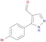 3-(4-Bromophenyl)-1H-pyrazole-4-carbaldehyde