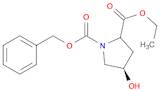 1,2-Pyrrolidinedicarboxylicacid, 4-hydroxy-, 2-ethyl 1-(phenylmethyl) ester, (2S,4R)-