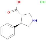 (TRANS)-4-PHENYL-PYRROLIDINE-3-CARBOXYLIC ACID-HCL