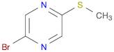 2-BROMO-5-(METHYLTHIO)PYRAZINE