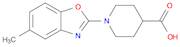 1-(5-Methylbenzo[d]oxazol-2-yl)piperidine-4-carboxylic acid